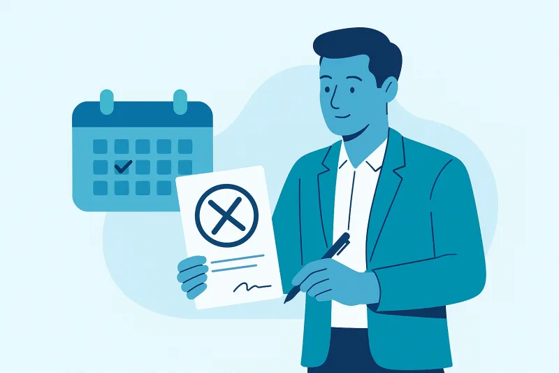 Come disdire un contratto e diritto di recesso: differenze, tempi e modulo